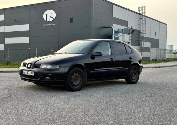 Seat Leon cena 6000 przebieg: 240000, rok produkcji 2003 z Zgierz małe 154